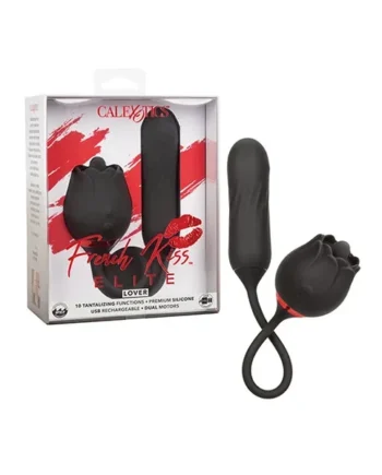 French Kiss Elite Lover Flickering Vibrator