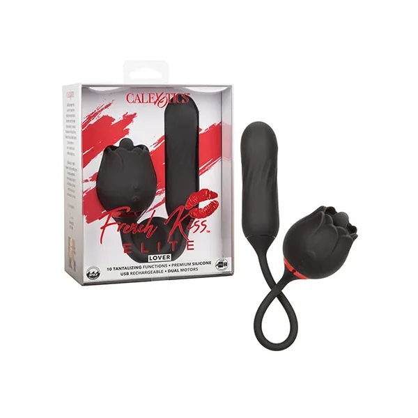 French Kiss Elite Lover Flickering Vibrator