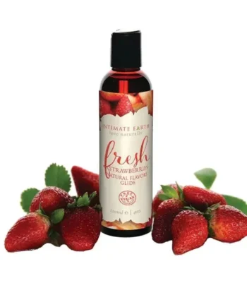 Fresh Strawberries Natural Flavors Lubricant