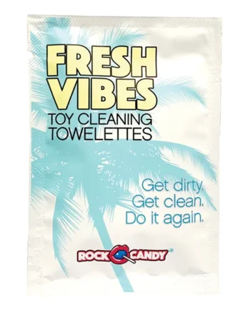 Fresh Vibes Toy Cleaning Towelettes Single Pack