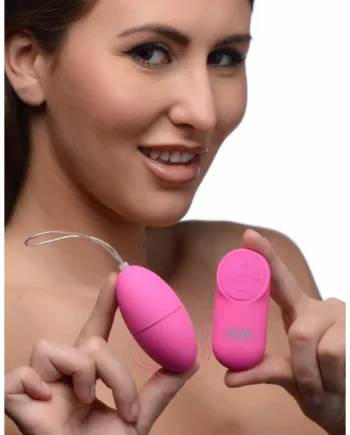 FRISKY SCRAMBLER 28X VIBRATING EGG W/ REMOTE PINK