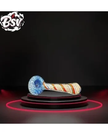 Frit Head Rasta Trap Rolling Art Hand Pipe