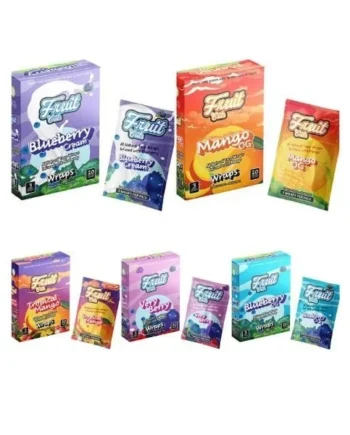 Fruit Cuts Terp Wraps 20ct Display Very Berry