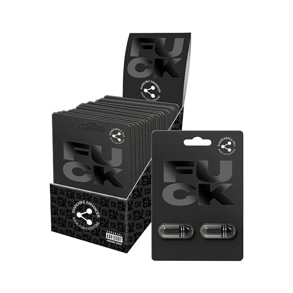 Fuck 24 Count Card Display 48 Count Total 2 Per Card Pack
