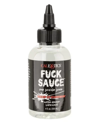FUCK SAUCE WATER BASED 4 OZ LUBE