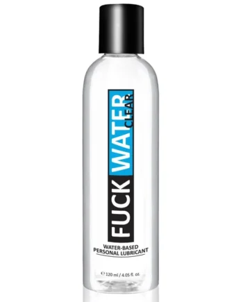 Fuck Water Clear 4oz Water Based Lubricant