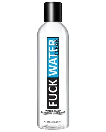 Fuck Water Clear Water Based Lubricant - 8oz