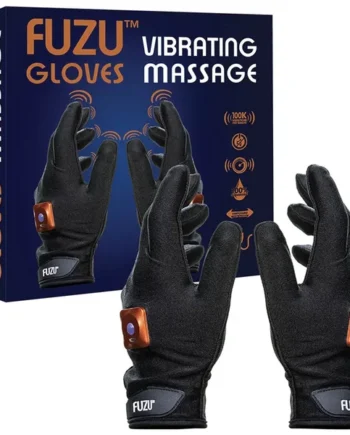 Fuzu Vibrating Massage Gloves-Medium
