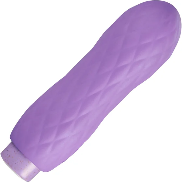 Gaia Eco Bliss Rechargeable Waterproof Plant Based Clitoral Vibrator By Blush - Lilac