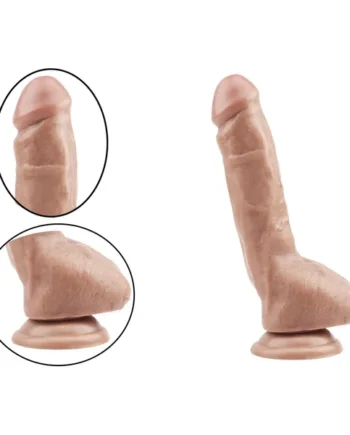 Gangster Dong Corliogne Realistic Dual Density Dildo With Suction Cup 8 Inch