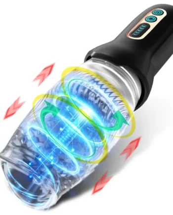 Gawk Gawk 3000 MAX Rotating Vibrating Telescopic Blowjob Masturbator