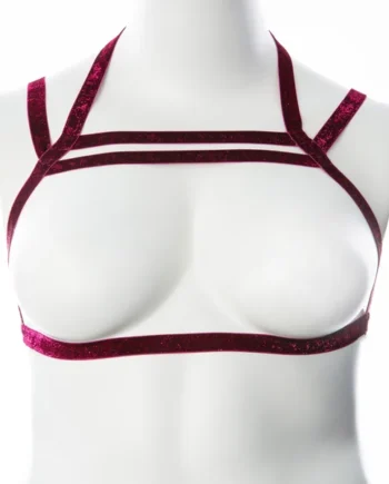 Gender Fluid Sugar Coated Harness - Large/xxlarge - Raspberry