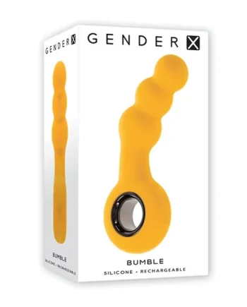 Gender X Bumble Angled Plug – Yellow