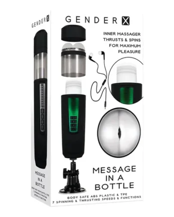 Gender X Message In a Bottle – Black