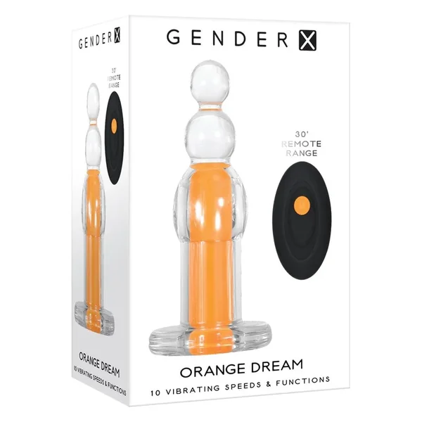 Gender X Orange Dream Vibrating Plug
