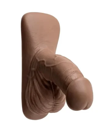 Gender X Silicone Packer Dildo 4in – Chocolate