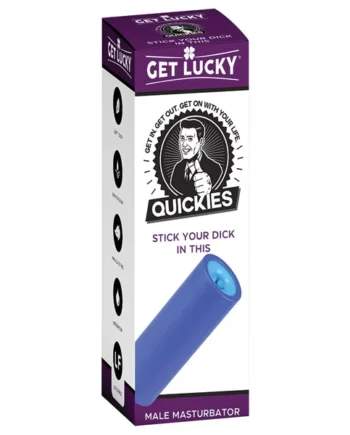 Get Lucky Quickies Stick Your Dick In This Stroker - Blue
