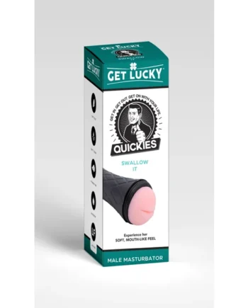 Get Lucky Quickies Swallow It Male Masturbator