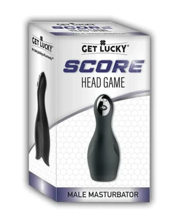 Get Lucky Score Head Game Masturbator – Black