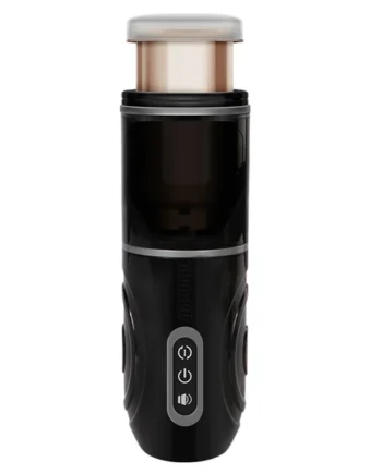 Gia Cup Thrusting Rotating Moaning Masturbator With Suction Mount