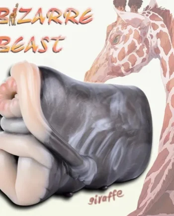 Giraffe Pocket Pussy Double Anal Vagina Male Masturbator