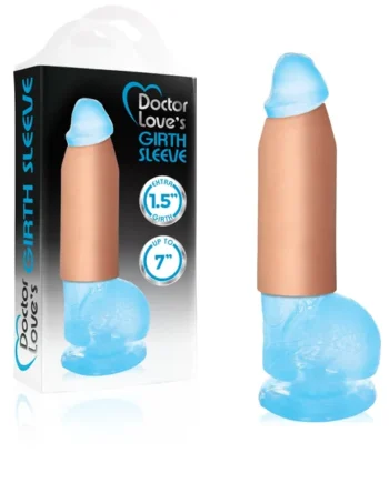 GIRTH SLEEVE 1.5IN EXTRA GIRTH LIGHT FLESH 7IN TRIM-TO-FIT