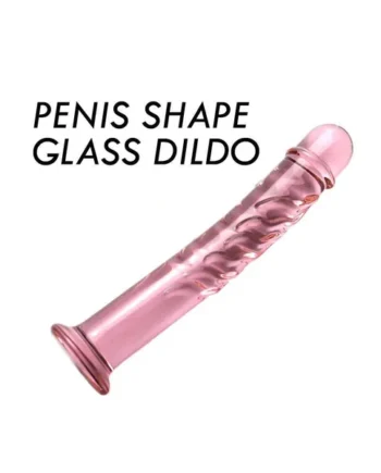 Glacier Solid Glass Deep Desire Dildo