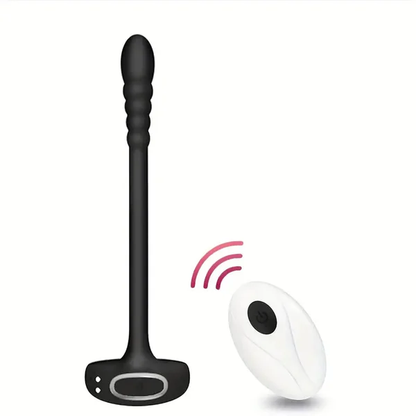 Gland Massager Prostate Anal Vibrator 10 Frequency Sperm Ring Anal Plug