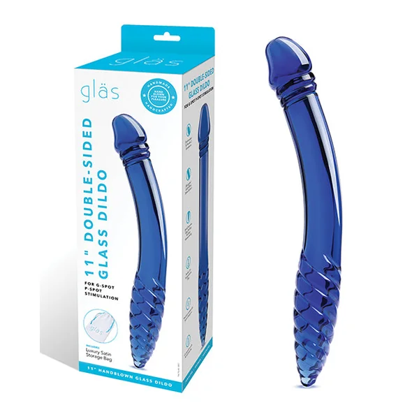 Glas 11" Double-sided Dildo G-Spot & P-Spot Stimulation