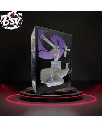 Glass House Double Barrel Recycler Waterpipe