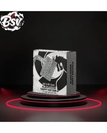 Glass House Flat Top Banger Trippy Edition Tri Prism