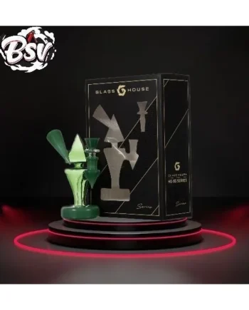 Glass House Multi Color Cone Rig Waterpipe