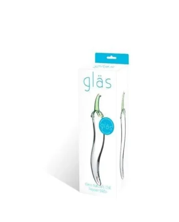 Glass Naturals Chili Pepper Dildo