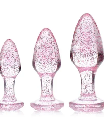 Glitter Gem Anal Plug Set