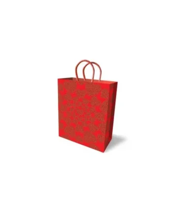 Glitter Hearts Gift Bag