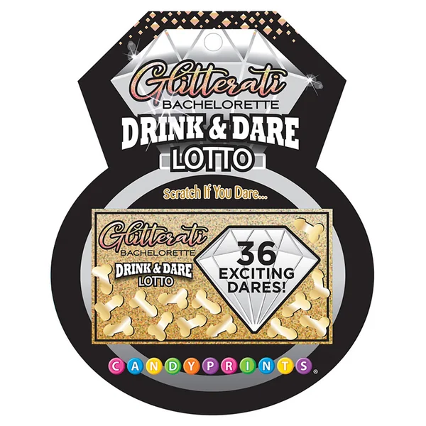 GLITTERATI DRINK & DARE LOTTO CARDS