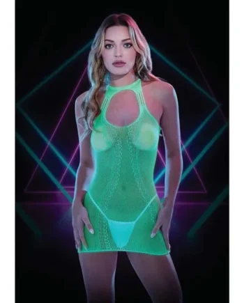 Glow In The Dark Mini Dress