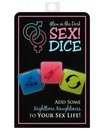 Glow In The Dark Sex Dice