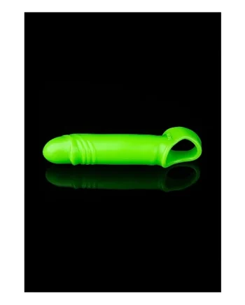 GLOW SMOOTH STRETCHY PENIS SLEEVE GLOW IN THE DARK
