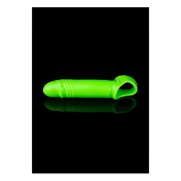 GLOW SMOOTH STRETCHY PENIS SLEEVE GLOW IN THE DARK