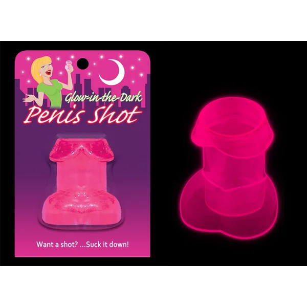 GLOWING PENIS SHOT PINK