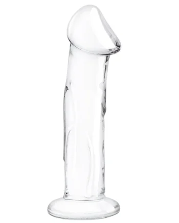 gläs 6 Inch Veiny Glass Dildo