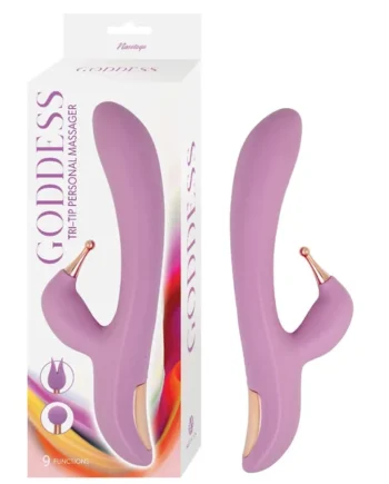GODDESS TRI-TIP PERSONAL MASSAGER – LAVENDER