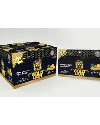 GOLD LION HONEY PINEAPPLE 24 PC DISPLAY (NET)