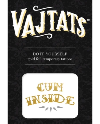 GOLD TATTOO CUM INSIDE
