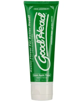 Good Head Oral Delight Gel 4 Oz - Green Apple