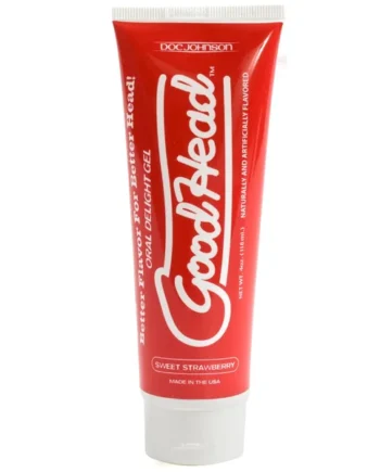 Good Head Oral Delight Gel 4 Oz - Sweet Strawberry