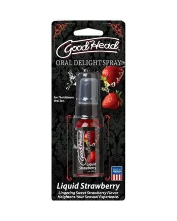 Good Head Oral Delight Spray 1 Oz - Liquid Strawberry