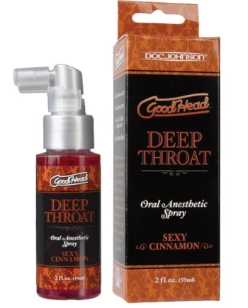 GoodHead Deep Throat Spray - Cinnamon 2oz