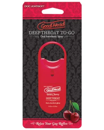 GoodHead Deep Throat Spray To-Go - Cherry .30oz
